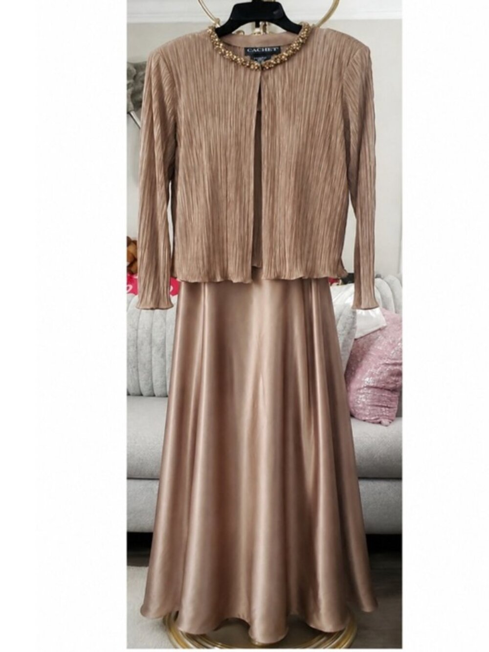 Cachet 2-Piece Gown like Dress
